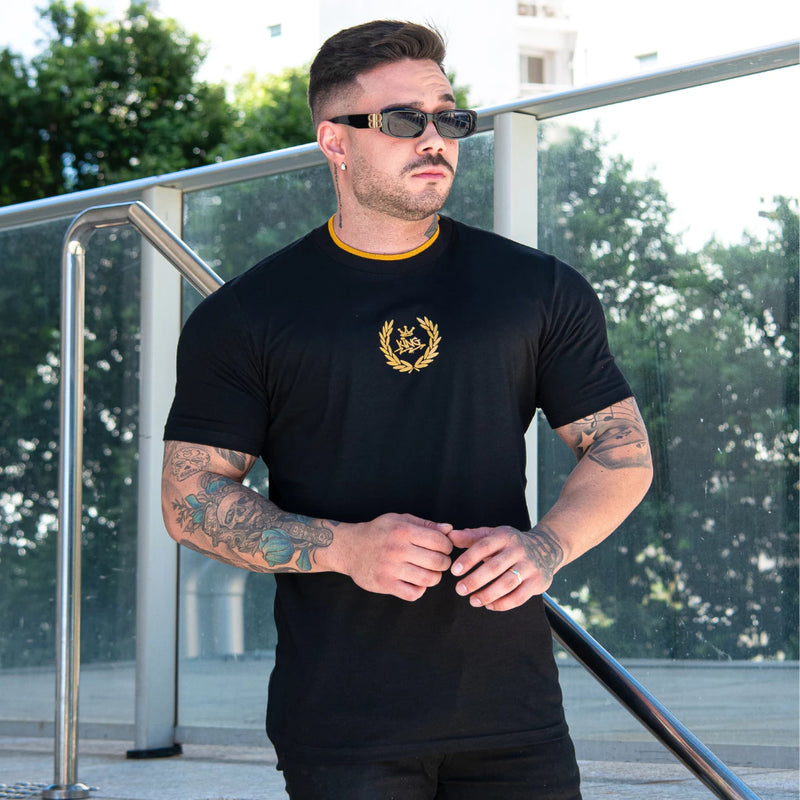 Camiseta Masculina Estilosa Longine Premium Jovem Algodão Camisa