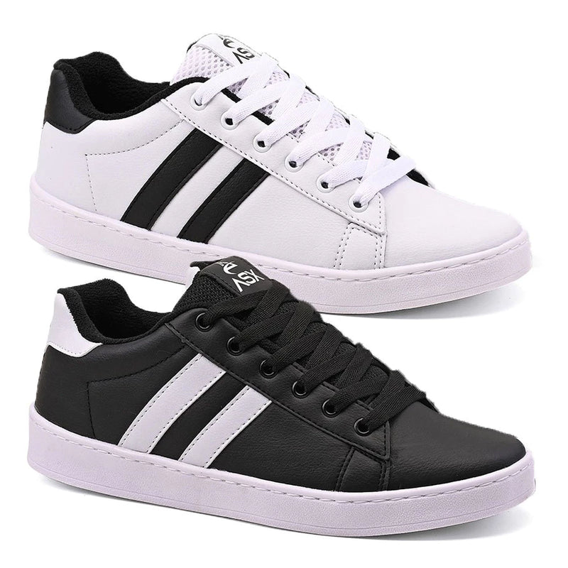 Kit com 2 Pares de Tênis Unissex Casual