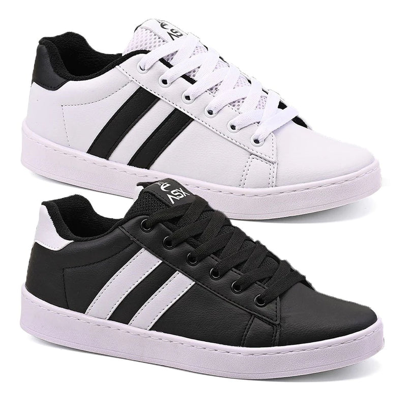 Kit com 2 Pares de Tênis Unissex Casual