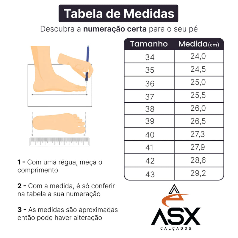 Kit com 2 Pares de Tênis Unissex Casual
