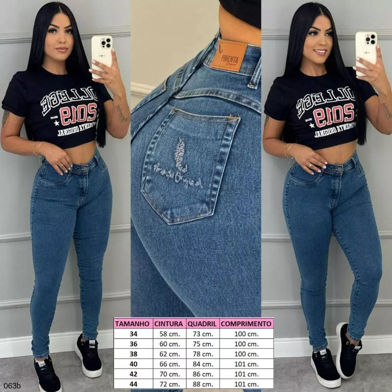 Calça Jeans Pimenta Doce E Sal E Pimenta Original!!