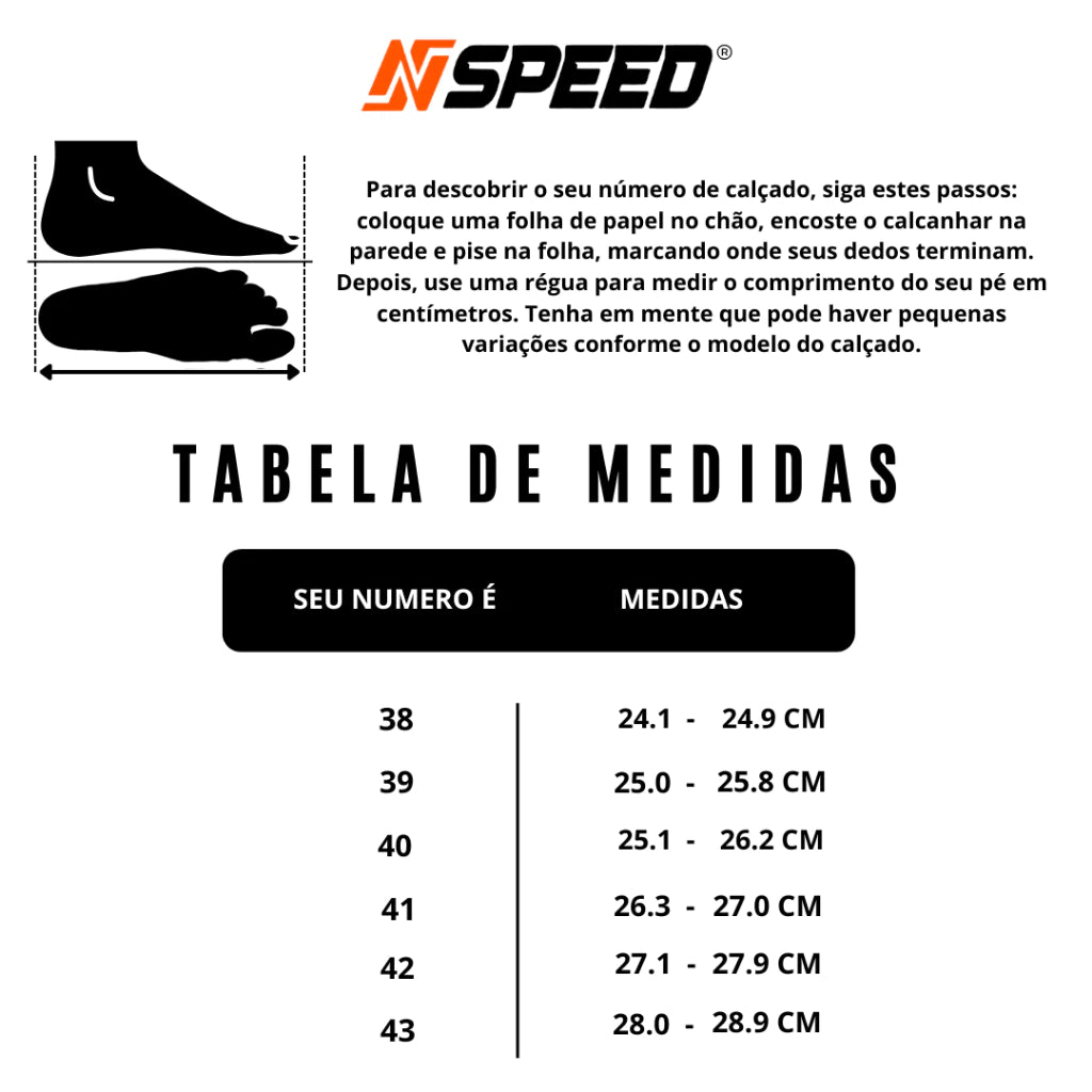 Tênis New Speed R Esportivo Masculino 100% Original Corrida Academia e Treino