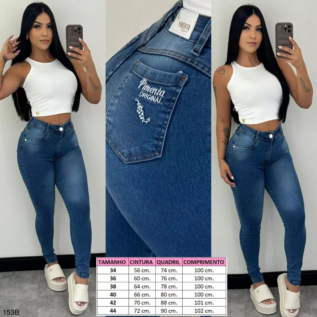 Calça Jeans Pimenta Doce E Sal E Pimenta Original!!