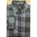 Camisa Country Xadrez Manga Longa Masculina Social Slim Fit Lida de Boiadeiro