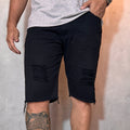 Bermuda Masculina Jeans Rasgada Short Direto Da Fabrica