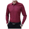 Camisa Social Masculina Manga Longa Slim Fit Casual Super Oferta