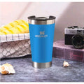 stainless steel thermal cup with opener and lid 473ml