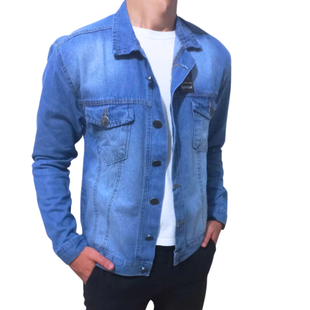 Men's Denim Jacket Light Blue