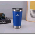 stainless steel thermal cup with opener and lid 473ml