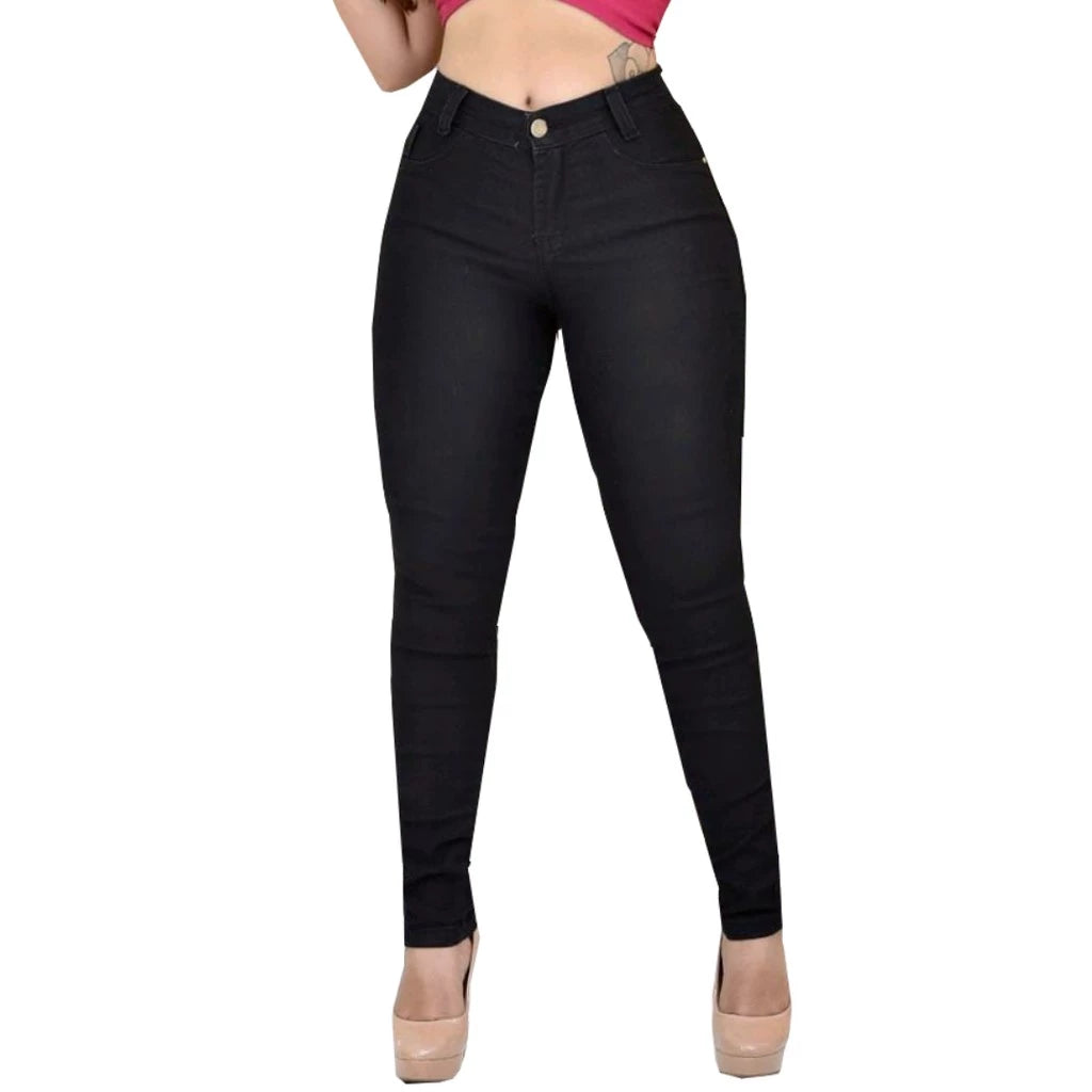 Women's High Waist Lycra Jeans