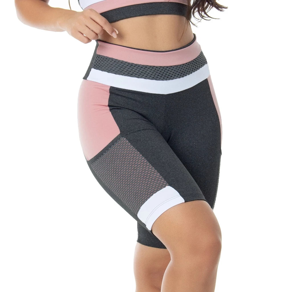 Bermuda Fitness Feminina Suplex With Essence Pocket