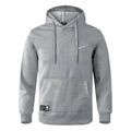 Men's Sweatshirt Small Symbol Assorted Colors With Pocket Hood and Drawstring