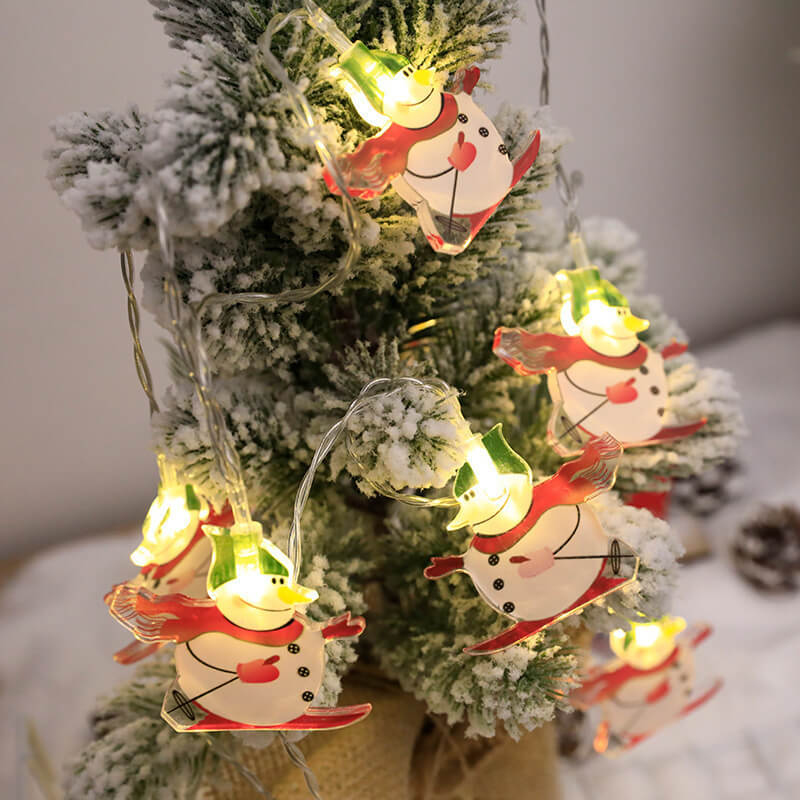 Varal LED de Ornamentos Natalinos - SwanChristmas