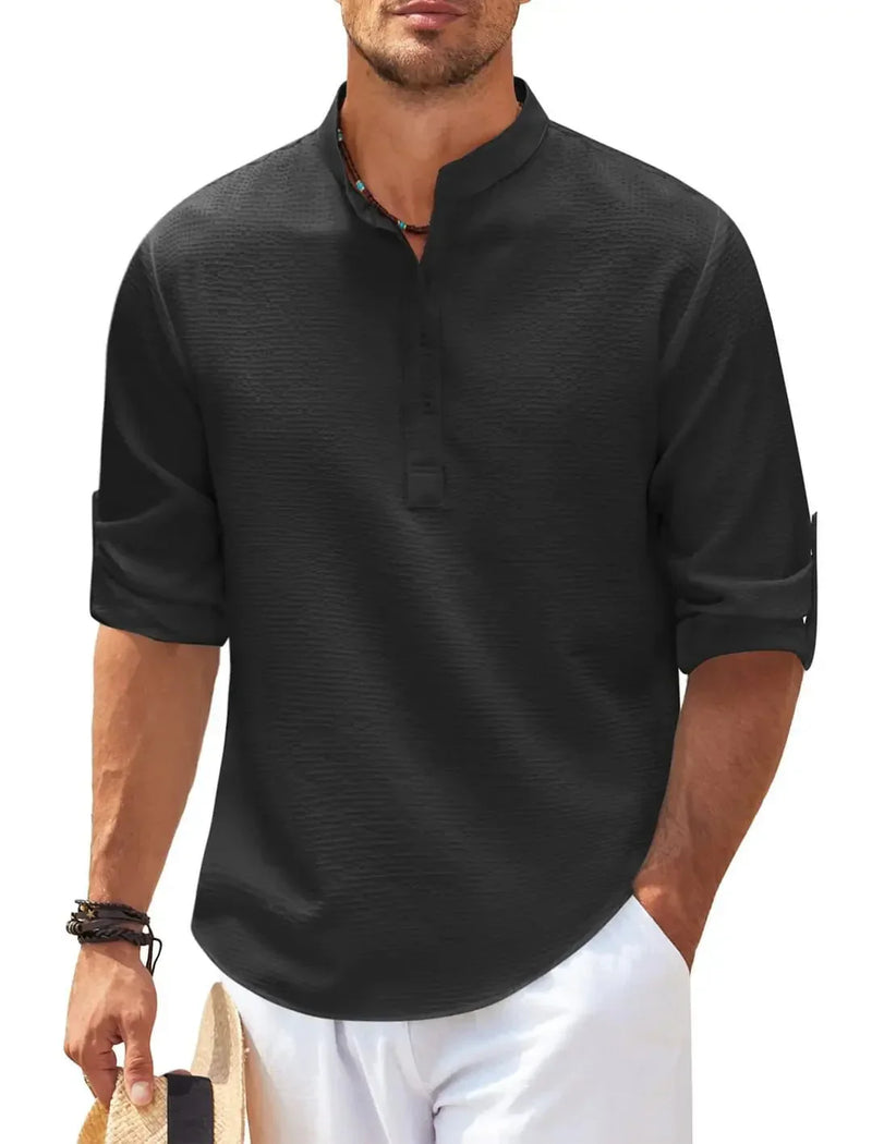Camisa de Linho Heated Summer
