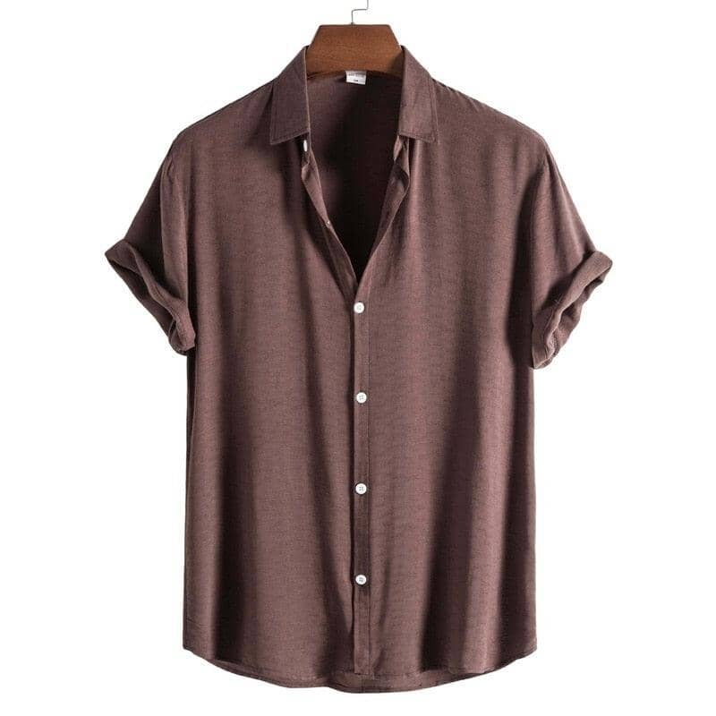 Camisa Manga Curta Hombre