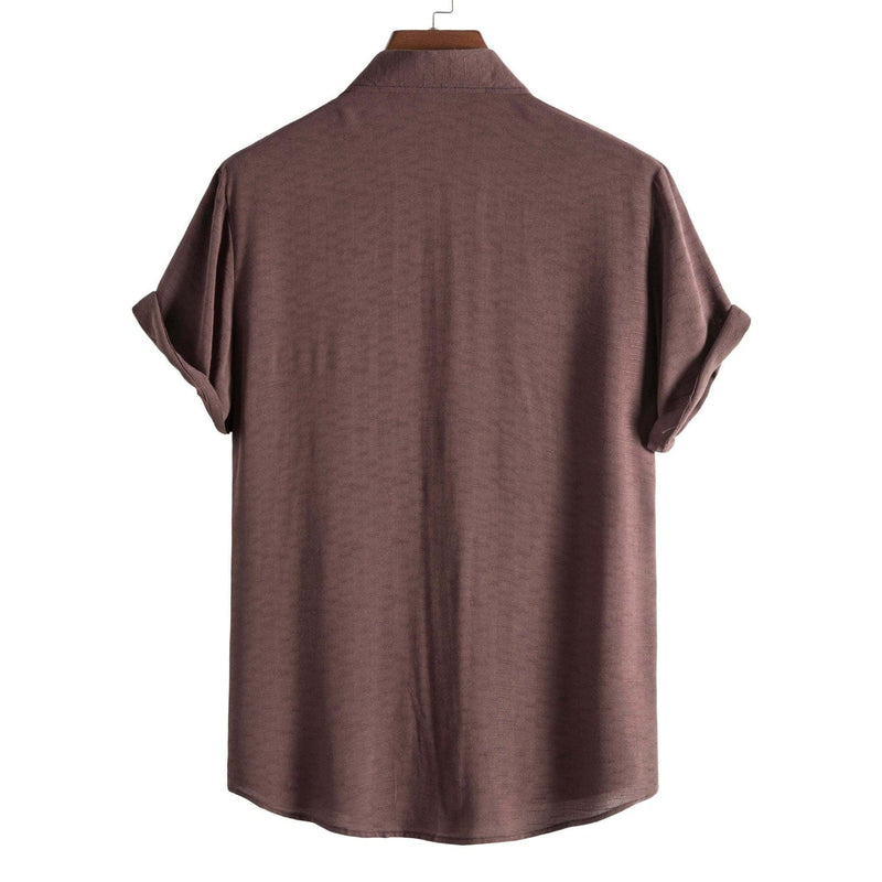 Camisa Manga Curta Hombre