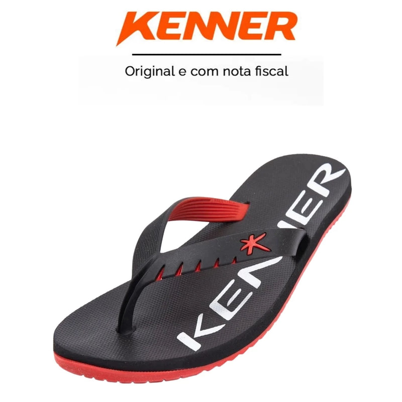 Kenner Red Colors Original Men's Flip Flop Sandal