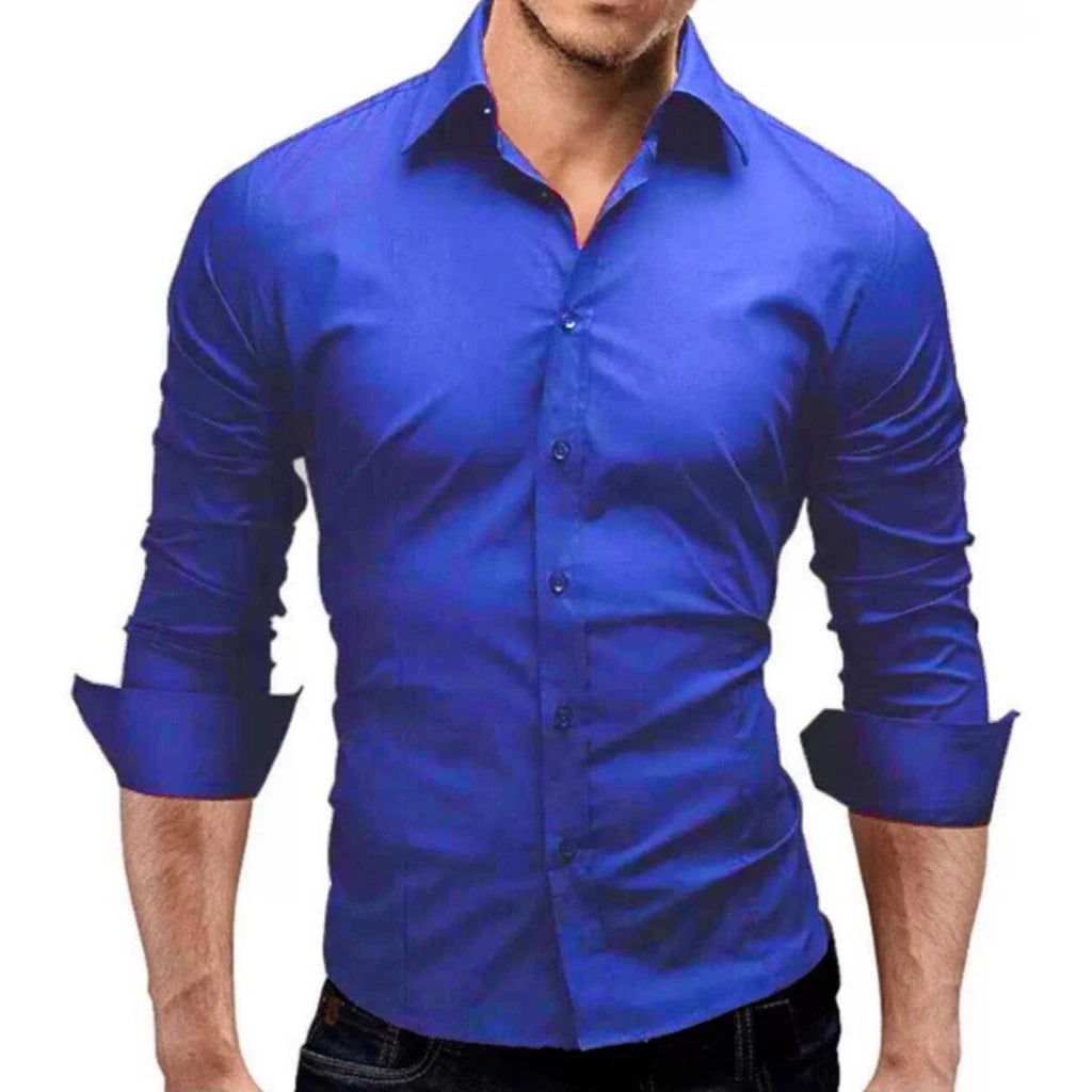 Camisa Masculina Slim Luxo a Pronta Entrega