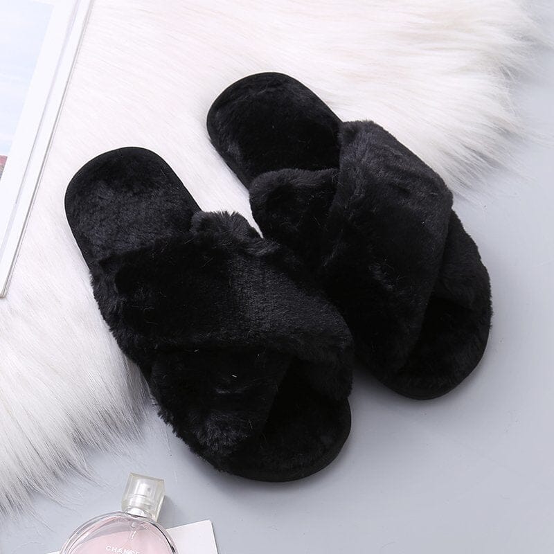 Pantufa Feminina em Plush para Inverno