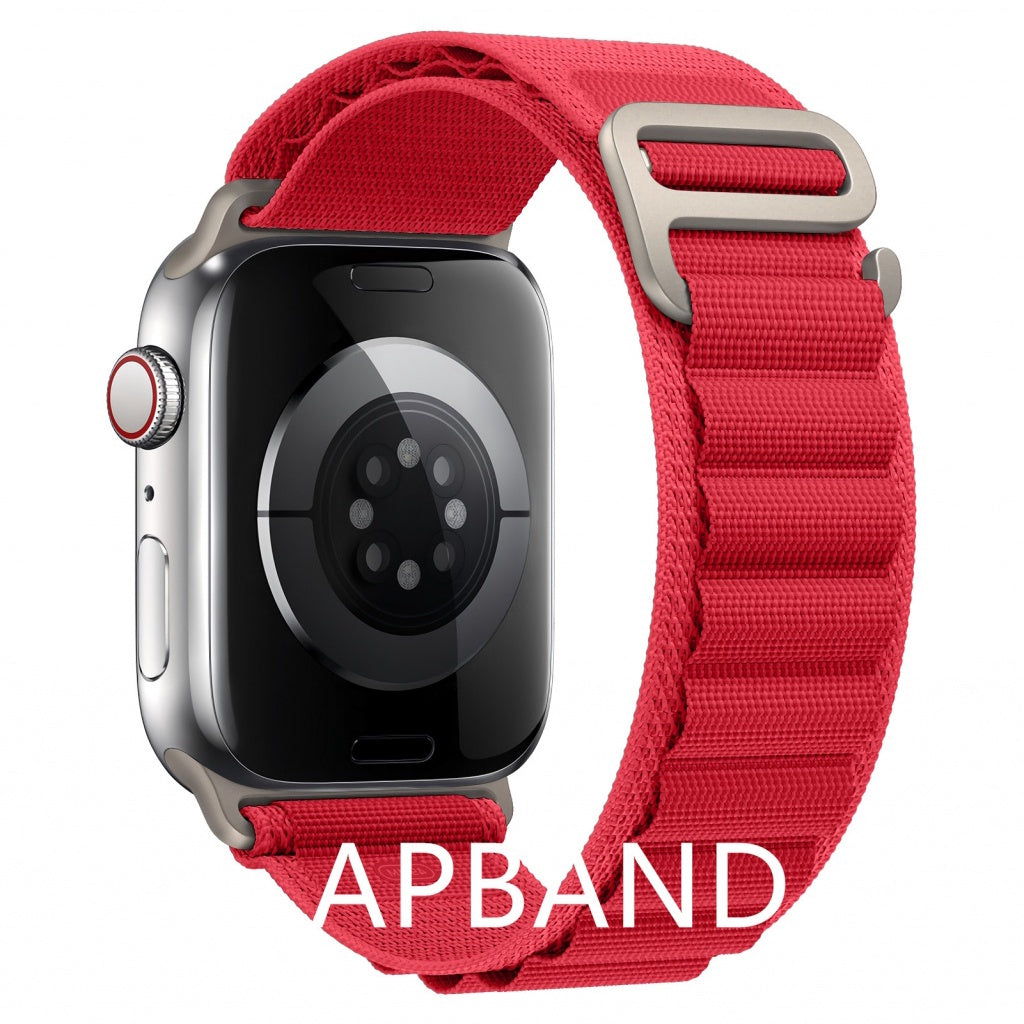 Alpine Loop Nylon Band for Apple Watch 49mm 45mm 41mm 44mm 40mm 42mm 38mm Metal Hook Bracelet iWatch Ultra 34 5 SE 6 7 8