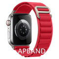 Alpine Loop Nylon Band for Apple Watch 49mm 45mm 41mm 44mm 40mm 42mm 38mm Metal Hook Bracelet iWatch Ultra 34 5 SE 6 7 8