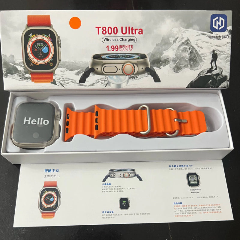 2023 New Series 8 Waterproof Wireless Sports Ultra Smart Watch