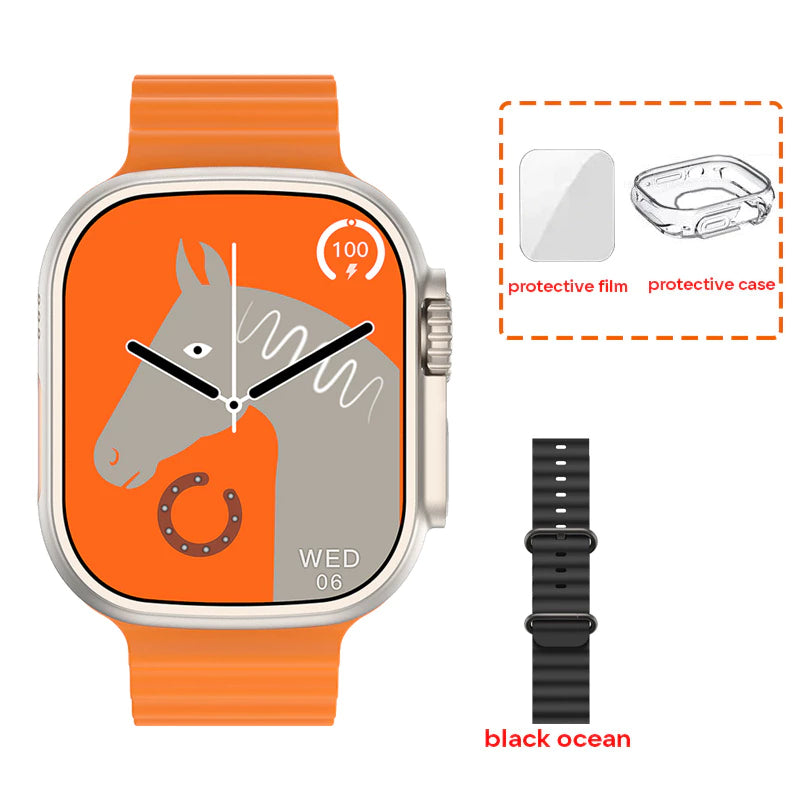 Ultra 9 Plus U9 Plus SmartWatch Watch Compass NFC for Men Women IWO Series 9 Max Waterproof Ultra9