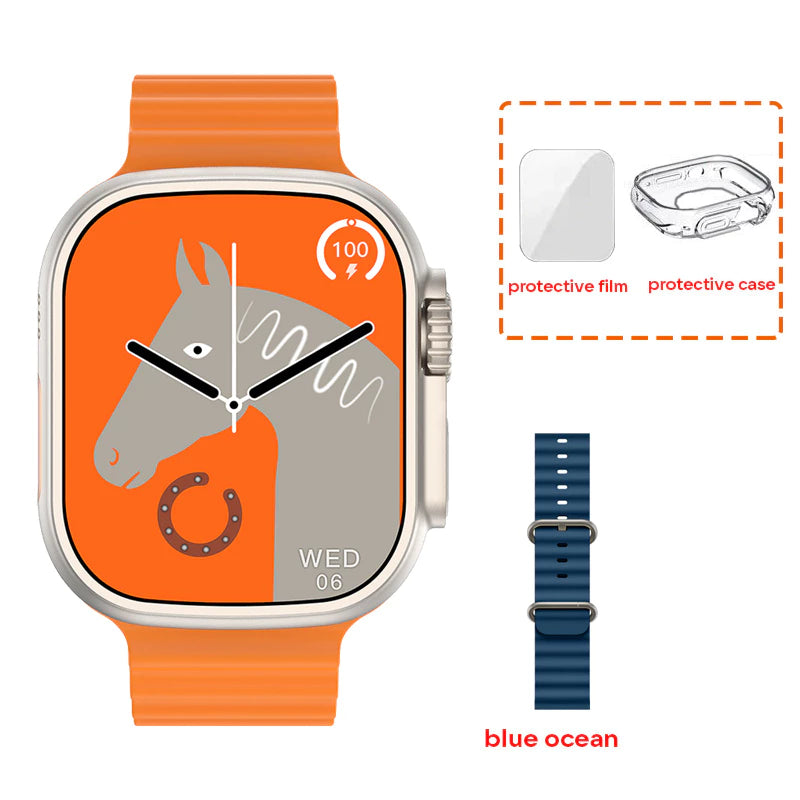 Ultra 9 Plus U9 Plus SmartWatch Watch Compass NFC for Men Women IWO Series 9 Max Waterproof Ultra9