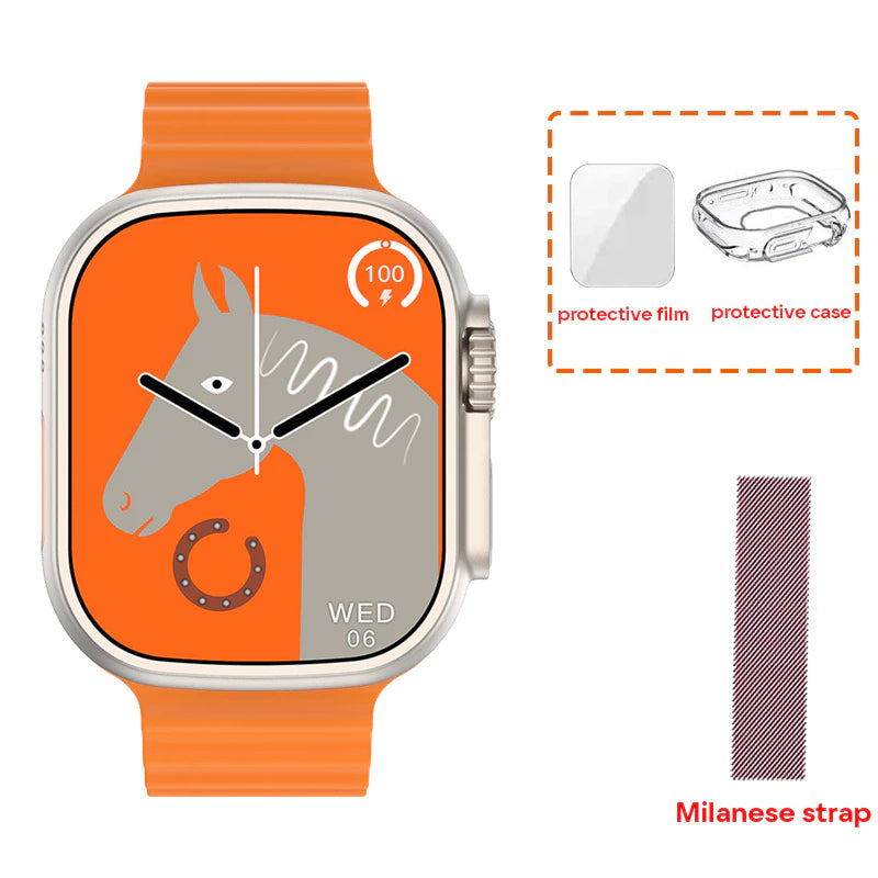 Ultra 9 Plus U9 Plus SmartWatch Watch Compass NFC for Men Women IWO Series 9 Max Waterproof Ultra9