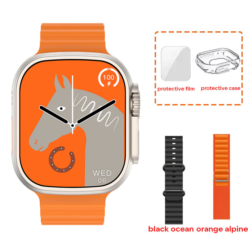 Ultra 9 Plus U9 Plus SmartWatch Watch Compass NFC for Men Women IWO Series 9 Max Waterproof Ultra9
