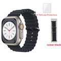 8 W68 Ultra IWO 16 Ultra With Blood Pressure Monitoring and Wireless Charging Men smartwatch