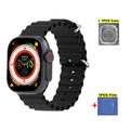 AMOLED W69+ Ultra Smart Watch MicroOS 10 Dynamic Island 2GB ROM Series 9 Plus Compass NFC Music Call Smartwatch