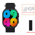 AMOLED W69+ Ultra Smart Watch MicroOS 10 Dynamic Island 2GB ROM Series 9 Plus Compass NFC Music Call Smartwatch