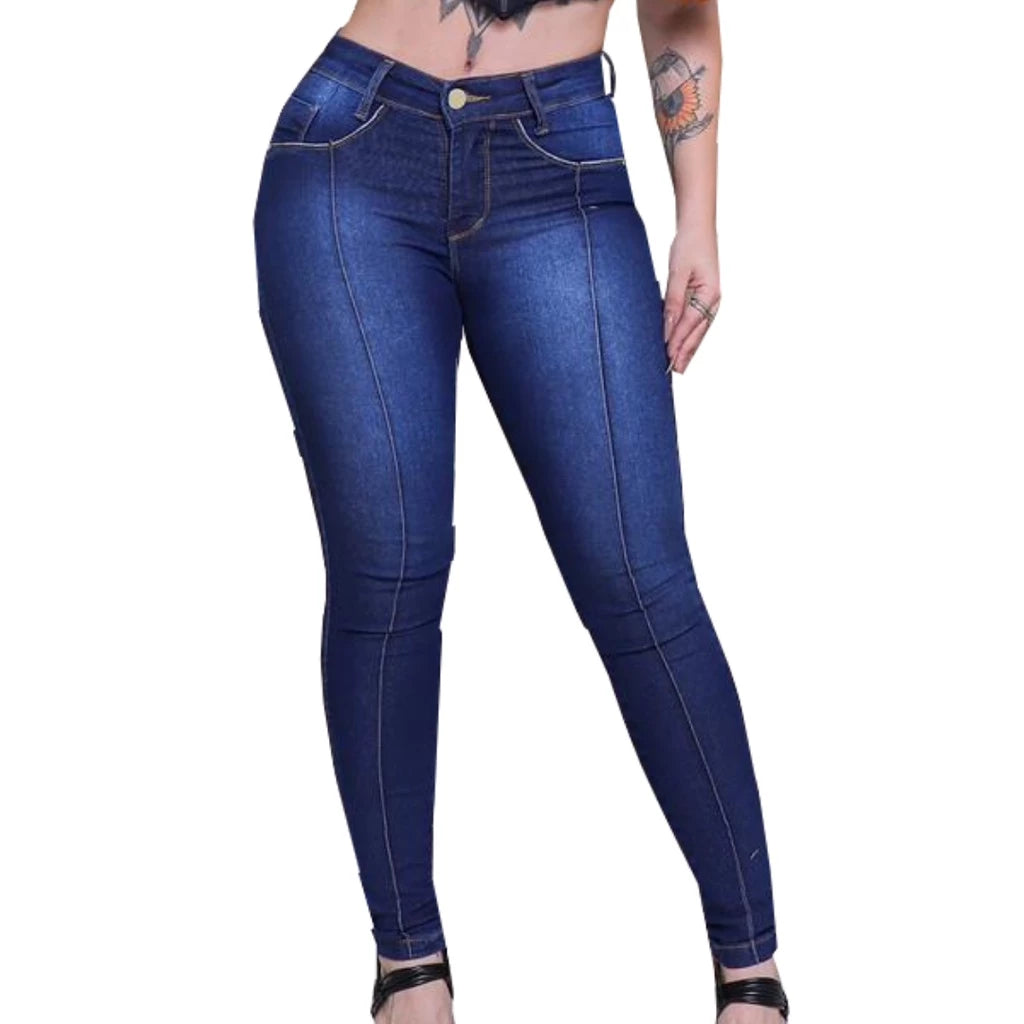 Women's High Waist Lycra Jeans