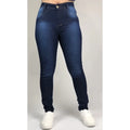 Women's Skinny Jeans With Lycra High Waist Lifts Butt Moda Gringa Blogger Premium Line With Spandex 36 38 40 42 44 46