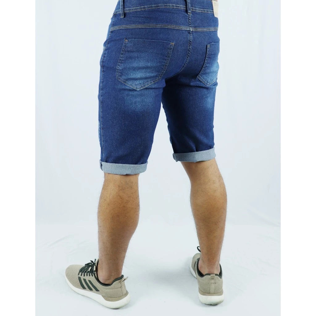 Kit 3 Bermudas Masculina Jeans Elastano Modelos Sortidos Promoção Com Lycra