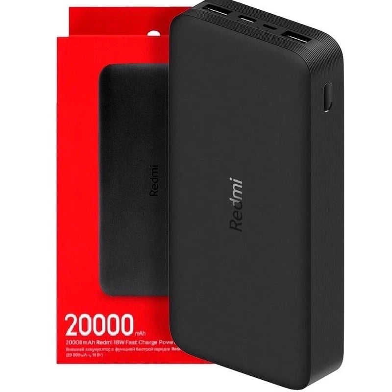 Carregador Portátil Original 20000 MAH Xiaomi Redmi