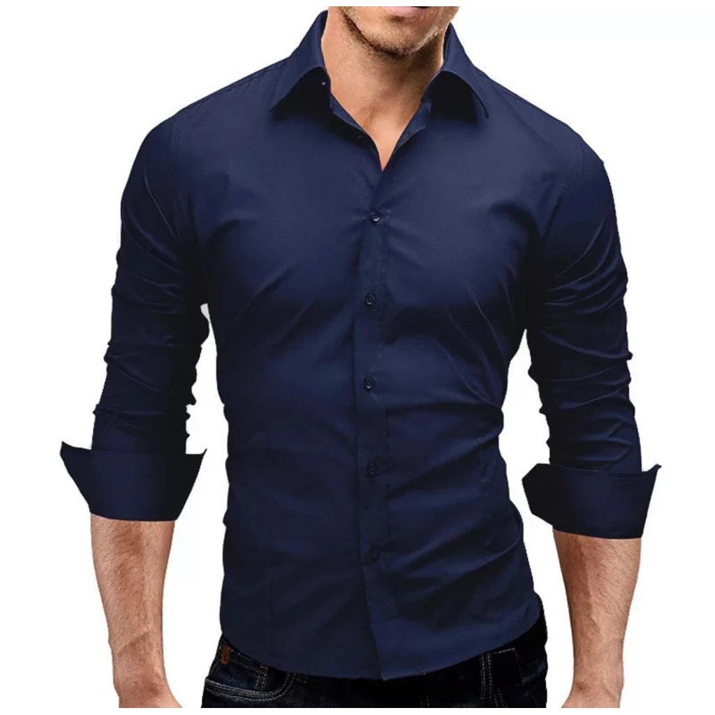 Camisa Masculina Slim Luxo a Pronta Entrega