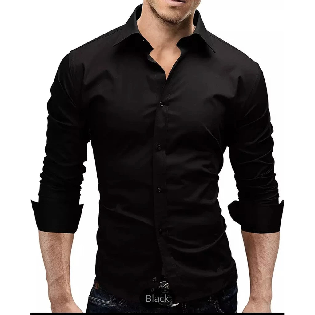 Camisa Masculina Slim Luxo a Pronta Entrega