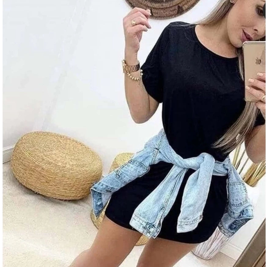 Shirt Dress Comfortable Women's Blouse Fashion Blogger Summer launch