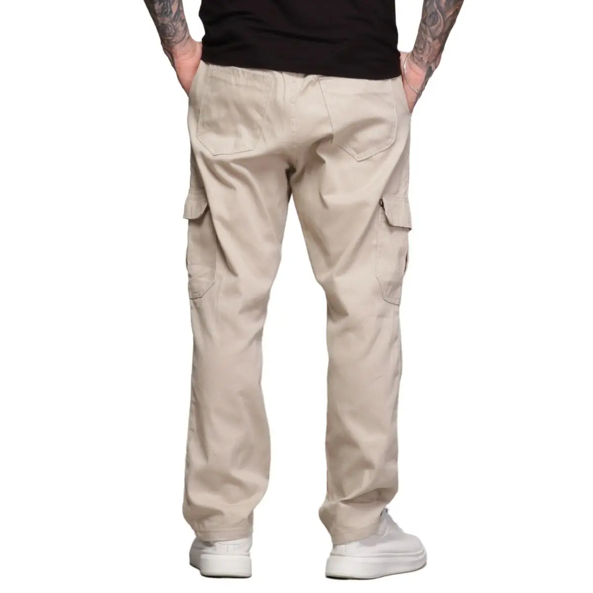 Calça Masculina Cargo Estilo Casual