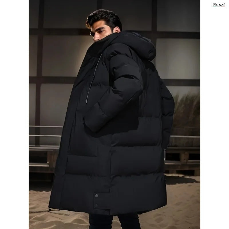 Jaqueta Parka Masculina Casual Warm