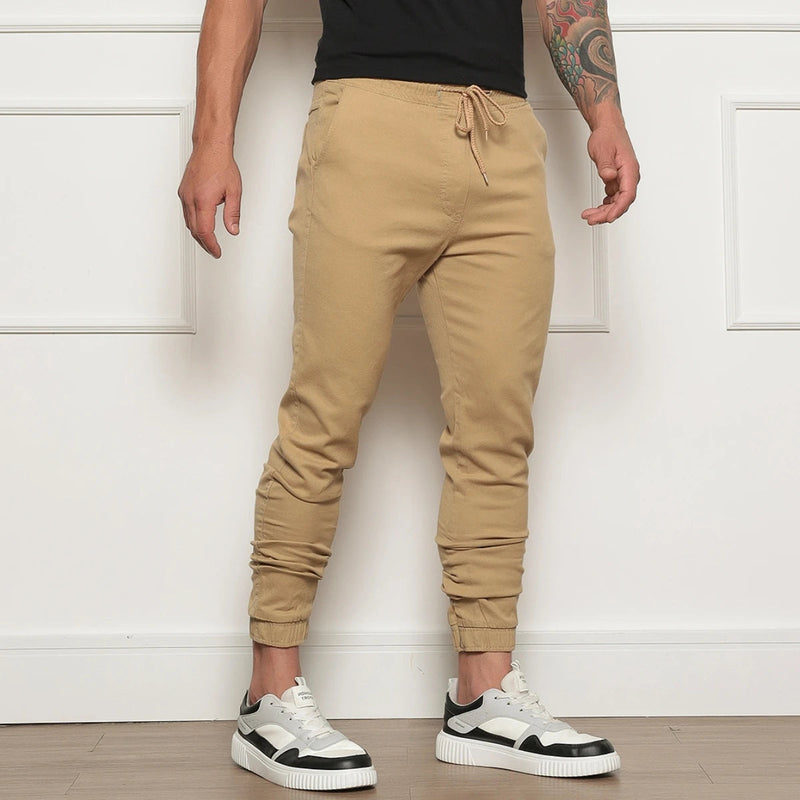 Calça Casual de Sarja Jogger