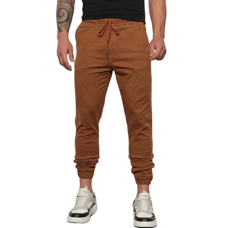 Calça Casual de Sarja Jogger