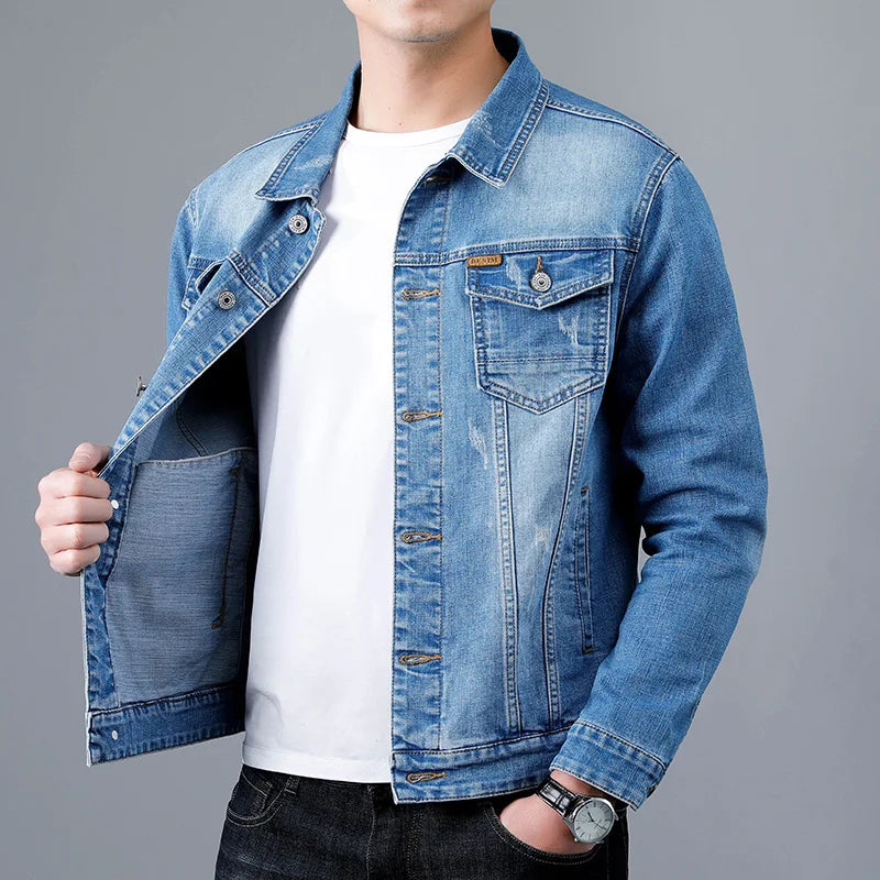 Jaqueta Jeans Denim Masculina BAZZUT - BZZ736