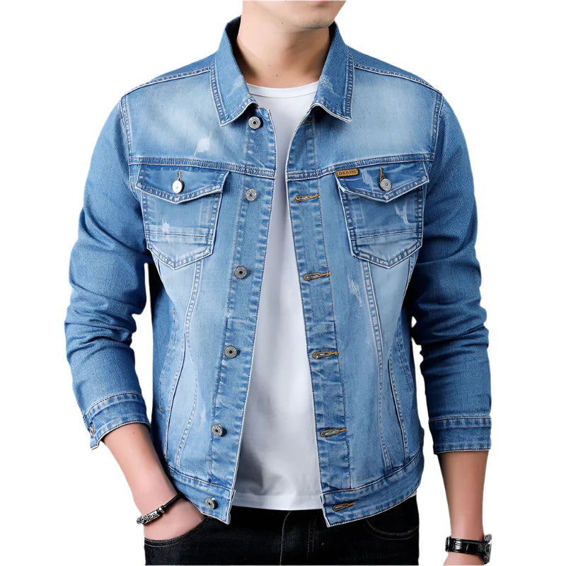 Jaqueta Jeans Denim Masculina BAZZUT - BZZ736