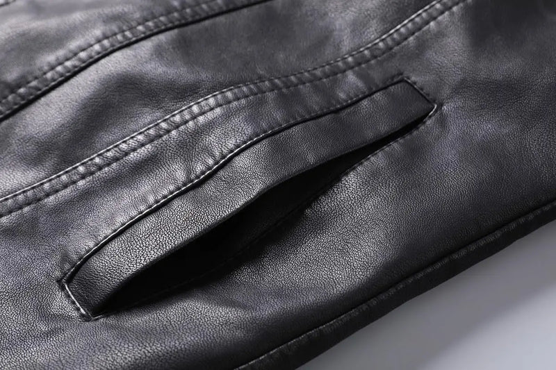 Jaqueta Masculina de Couro BAZZUT BZT711