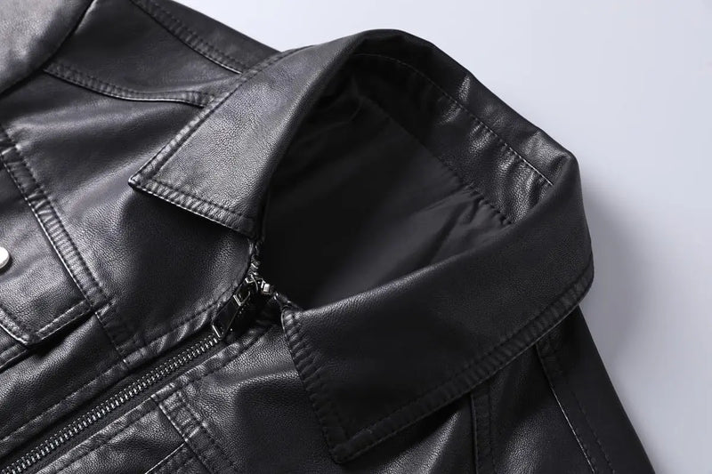 Jaqueta Masculina de Couro BAZZUT BZT711