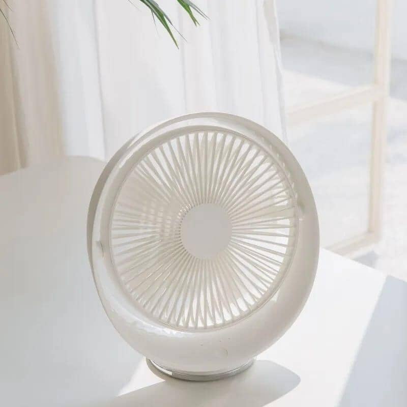 Mini Ventilador Recarregável Com 3 Velocidade