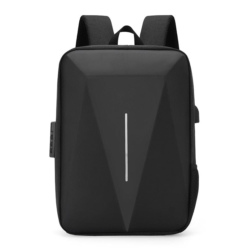 Mochila Anti Furto Executiva Minimalista - Notebook 15` Impermeável, Porta USB e Trava TSA